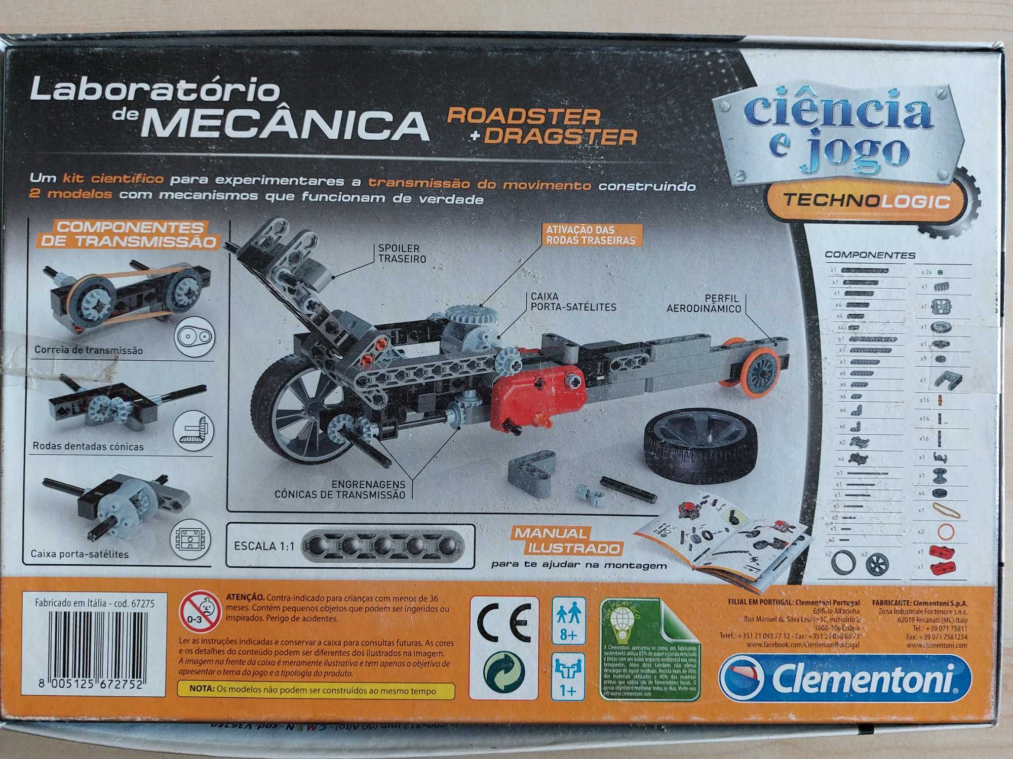 Brinquedo Educativo Roadster+Dragster