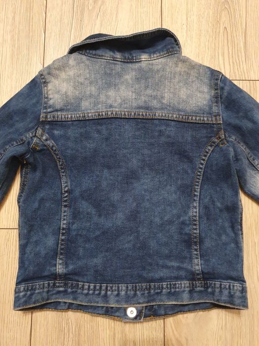 Kurtka jeansowa dla dziewczynki r. 110-116
