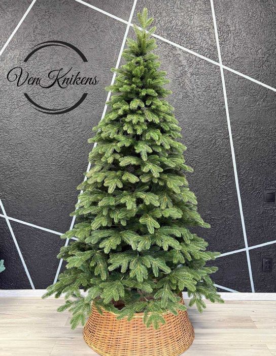 Ялинка штучна лита БЕЛЬГІЙСЬКА, Елка искусственная 2,20 м.