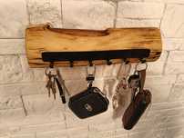 Wieszak na klucze - handmade.