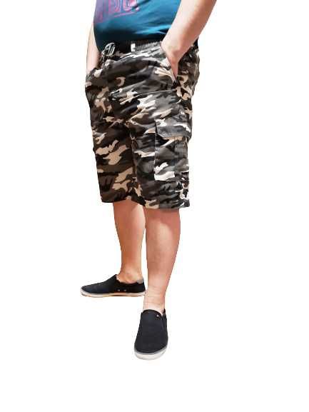 10X BOJÓWKI MĘSKIE moro krótkie rozmiar 4XL i 5XL RABAT 50% WYPRZEDAŻ