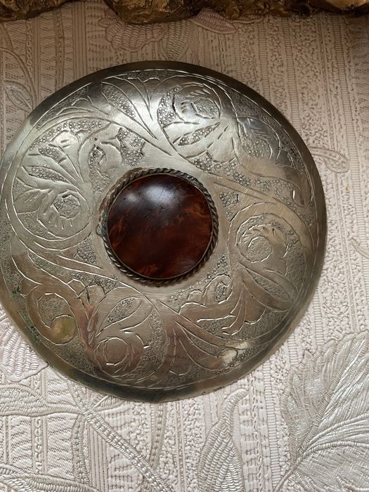 Амулет оберег посеребренный