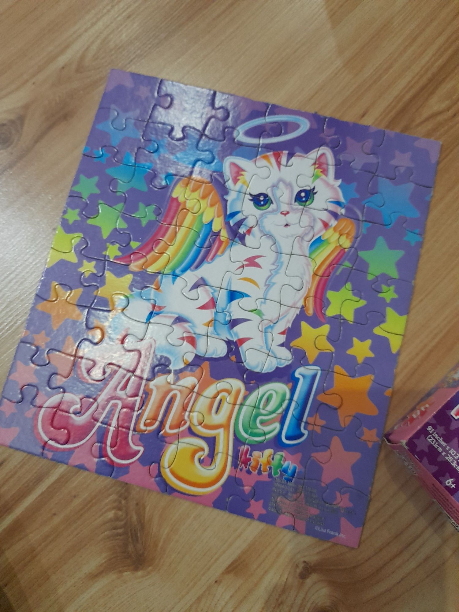 Puzzle 48 elementów dla dziecka kotek Angel