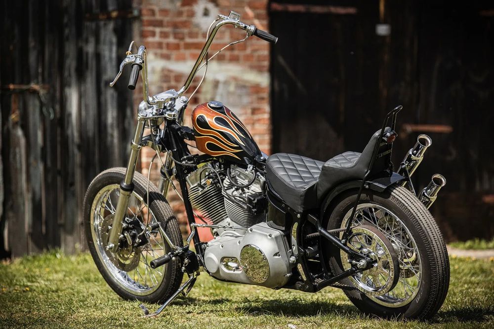 Harley-Davidson Softail Standard Harley Davidson Oldshool Chopper jak easy rider