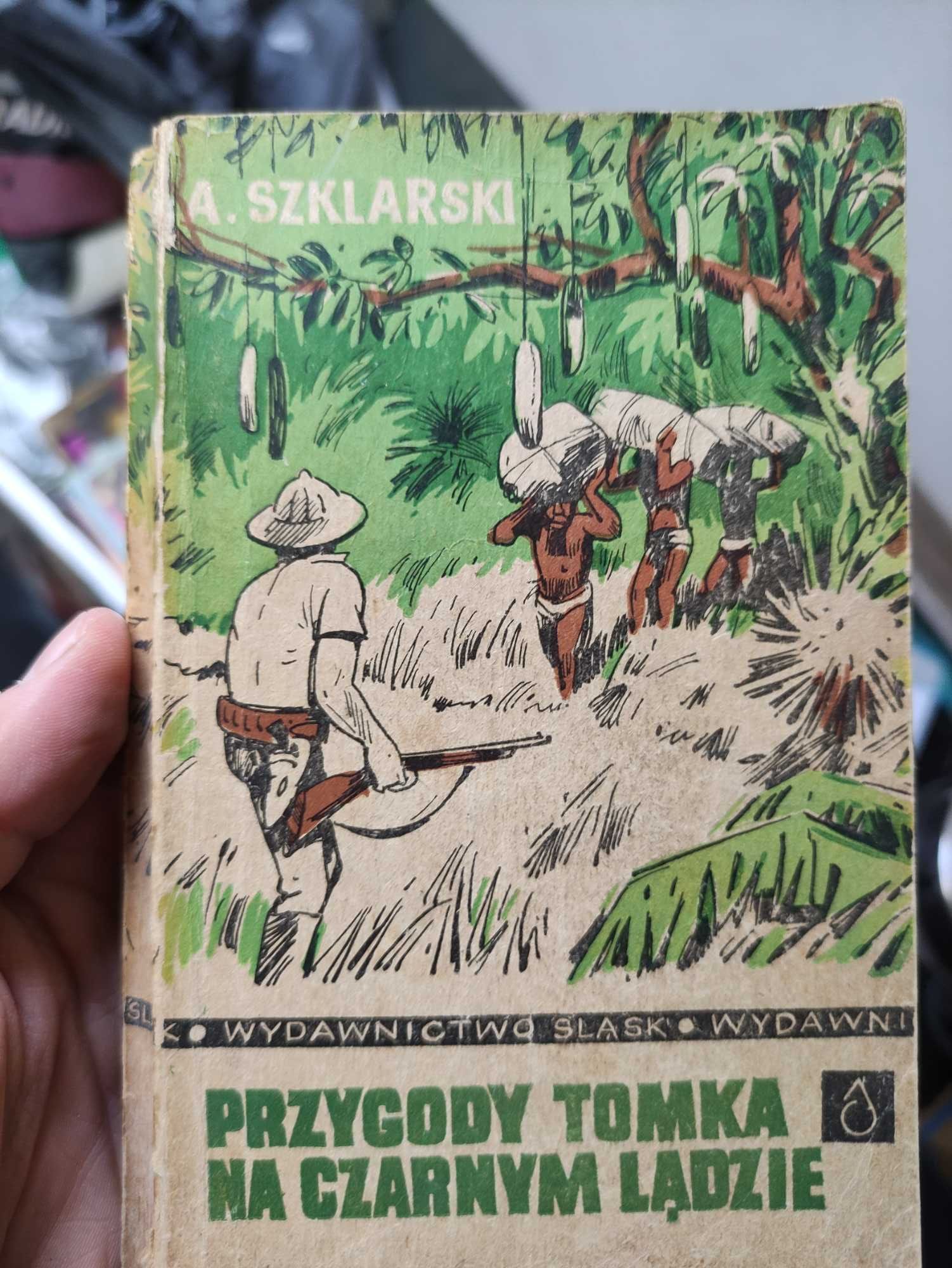 Książka Przygody Tomka na czarnym lądzie