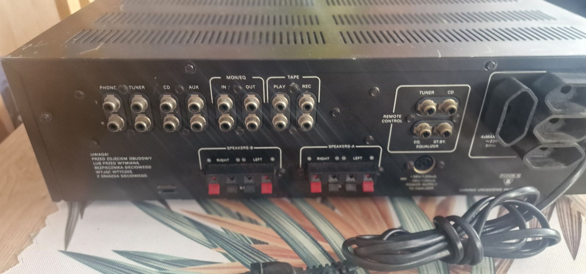 Wzmacniacz ws 504 antracyt