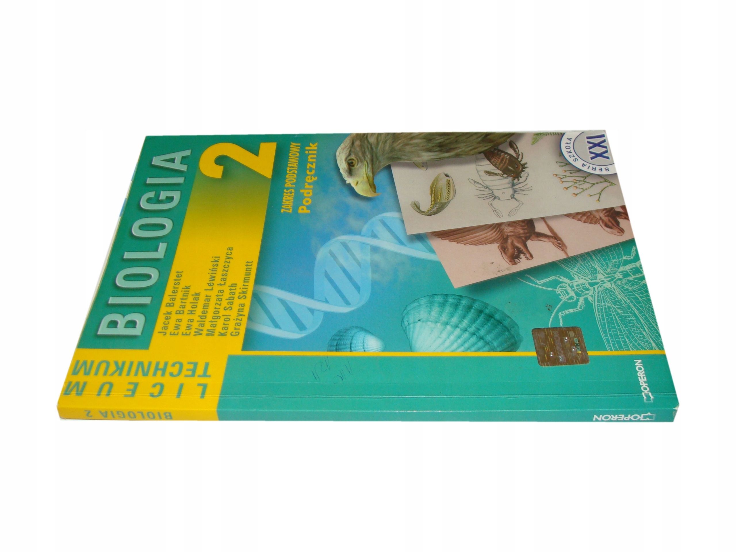 Biologia 2 podręcznik Balerstet *