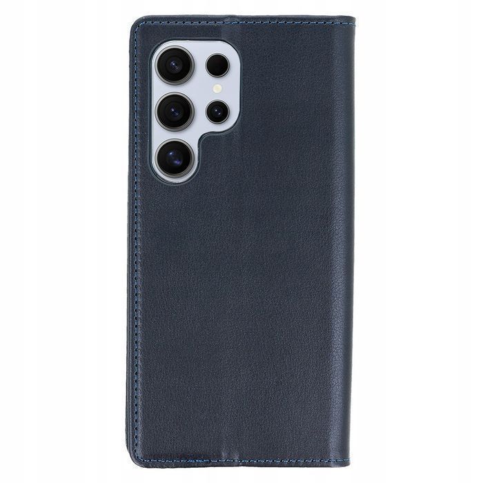 Etui Z Klapką Do Samsung S24+ / S24 Plus Granatowe