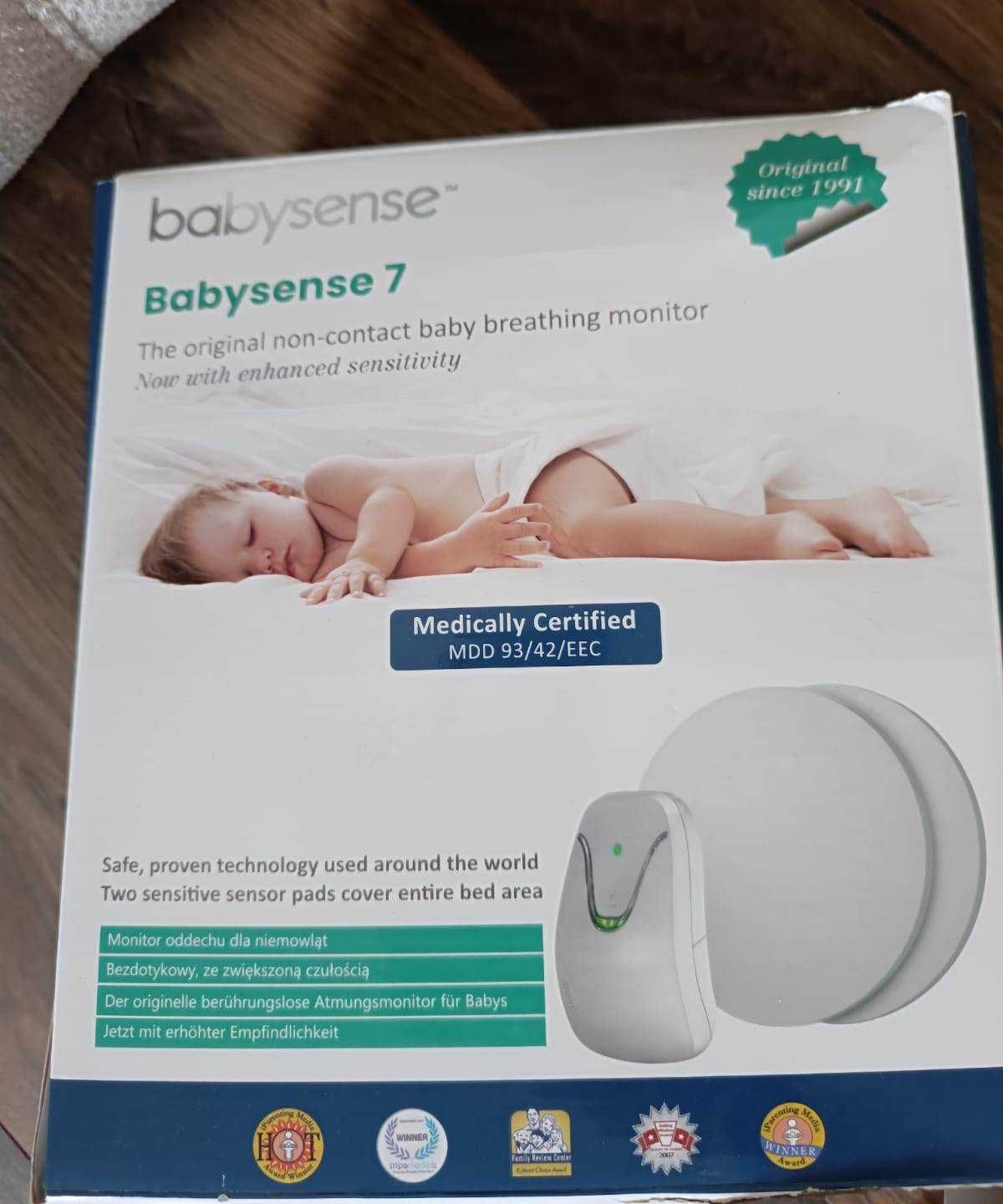 BabySense 7 - monitor oddechu dla niemowląt, jak nowy