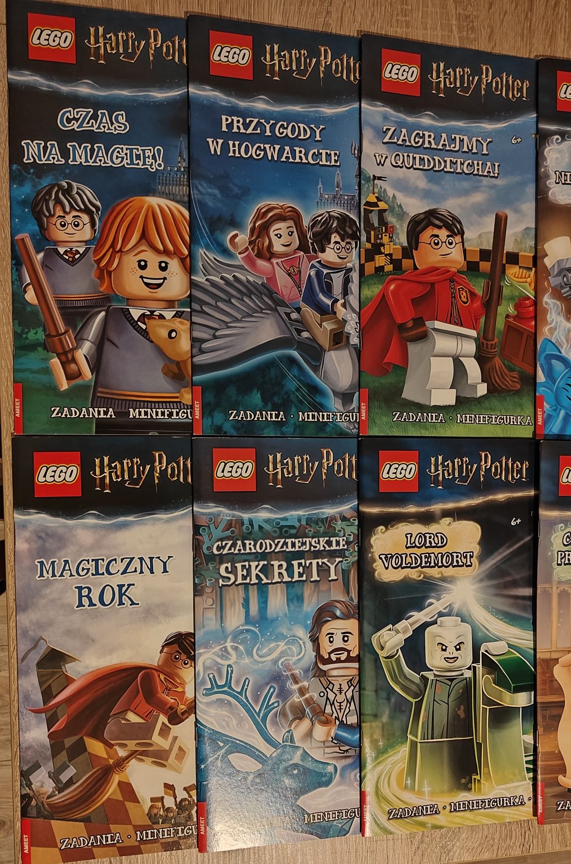 LEGO Harry Potter książeczki komiksy 10 szt.