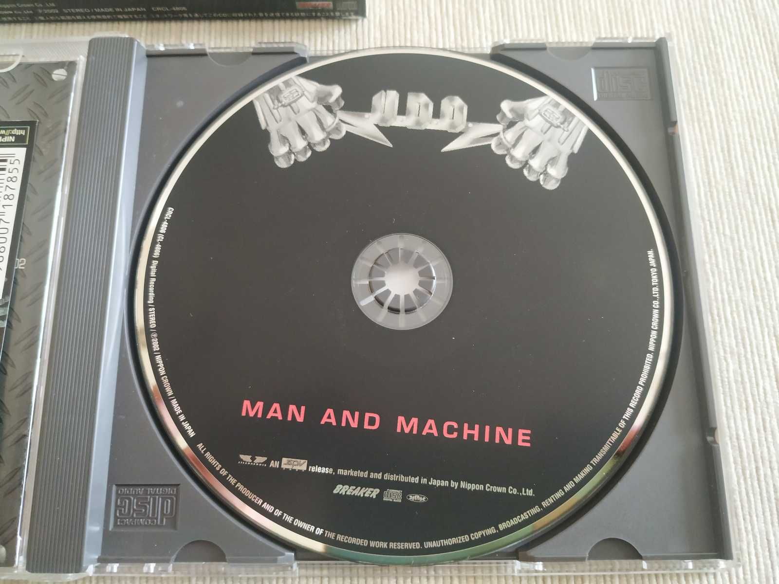 U.D.O - Man And Machine (2002) (Japan) 1st Press