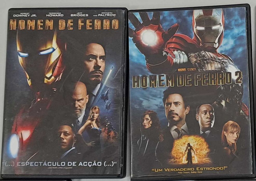 Pack DVDs MARVEL (6+2)