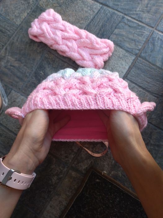 Набір шапка снуд 6-12м