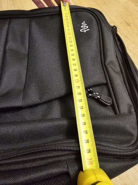 Torba na laptopa i dokumenty, dwukomorowa