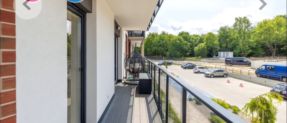 Mieszkanie z dużym balkonem