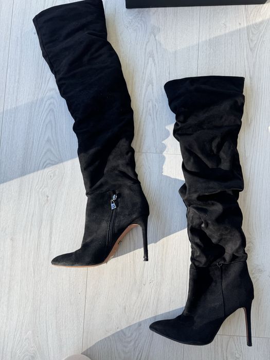 Kozaki za kolano na szpilce Kazar 39