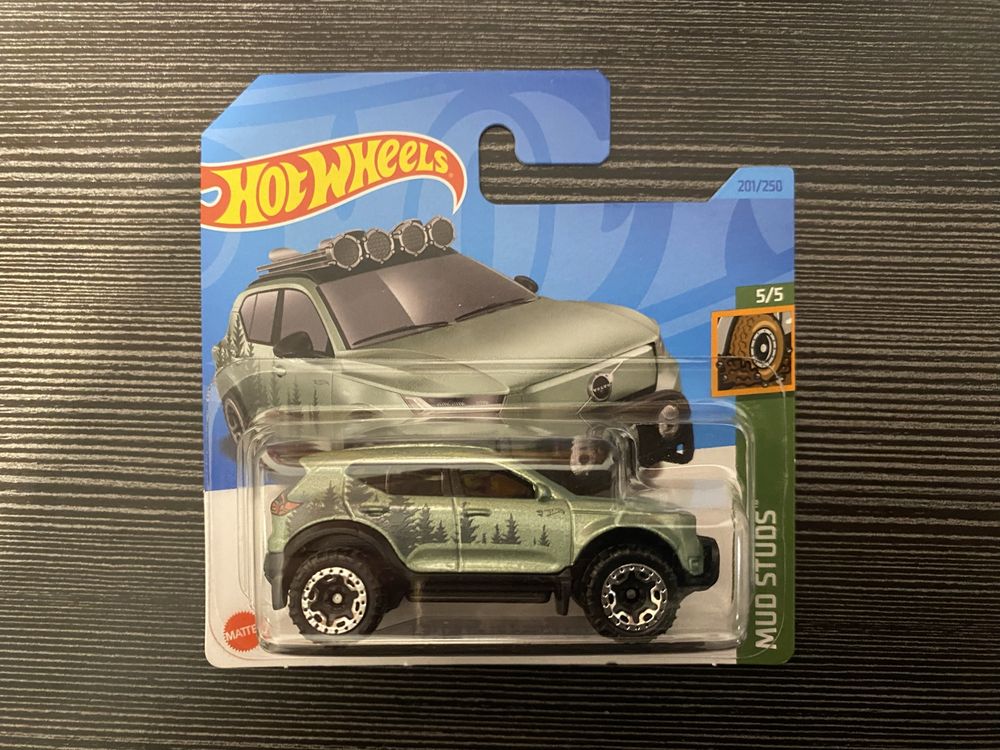 Hot Wheels Volvo XC40 Recharge MUD STUDS 5/5   NOWY