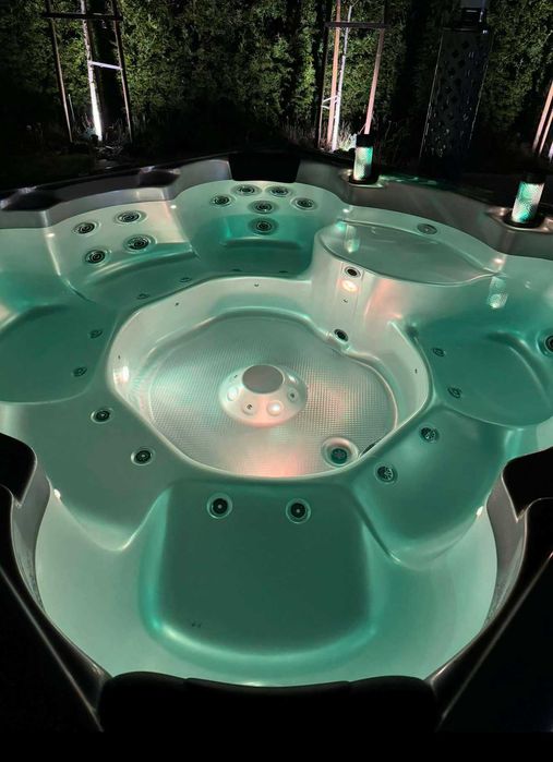 Jacuzzi ogrodowe balia kwadratowa spa hot tub wanna QuadraZen NOWOŚĆ