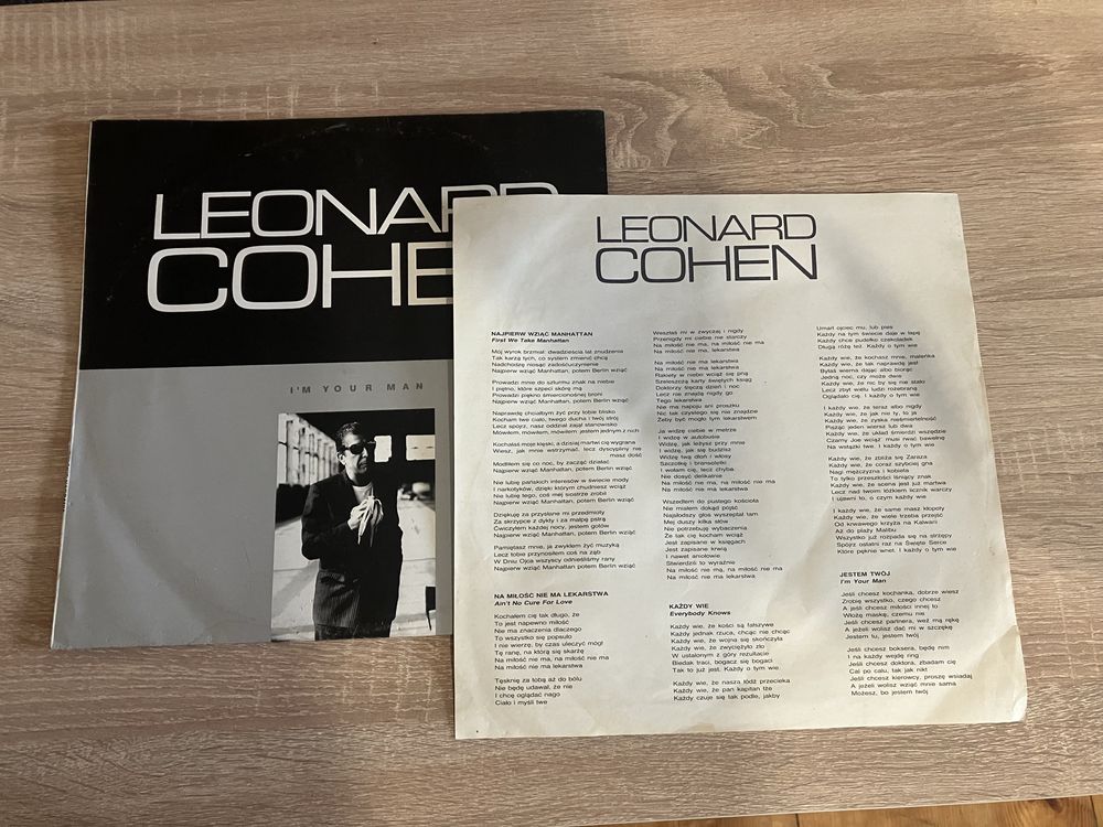 Płyta winylowa "I'm Your Man" Leonarda Cohena
