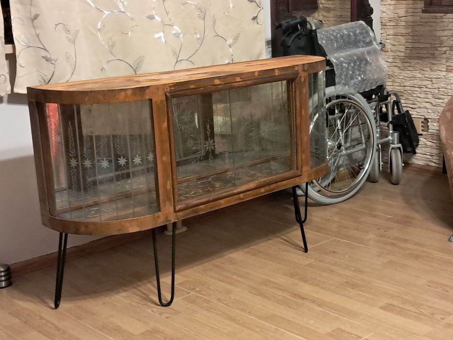 Nadstawka Retro drewniana w stylu Loft