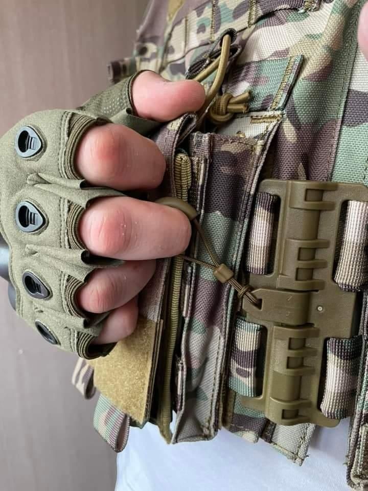 Тактична військова плитоноска 14 підсумків Cordura жилет для плит ЗСУ
