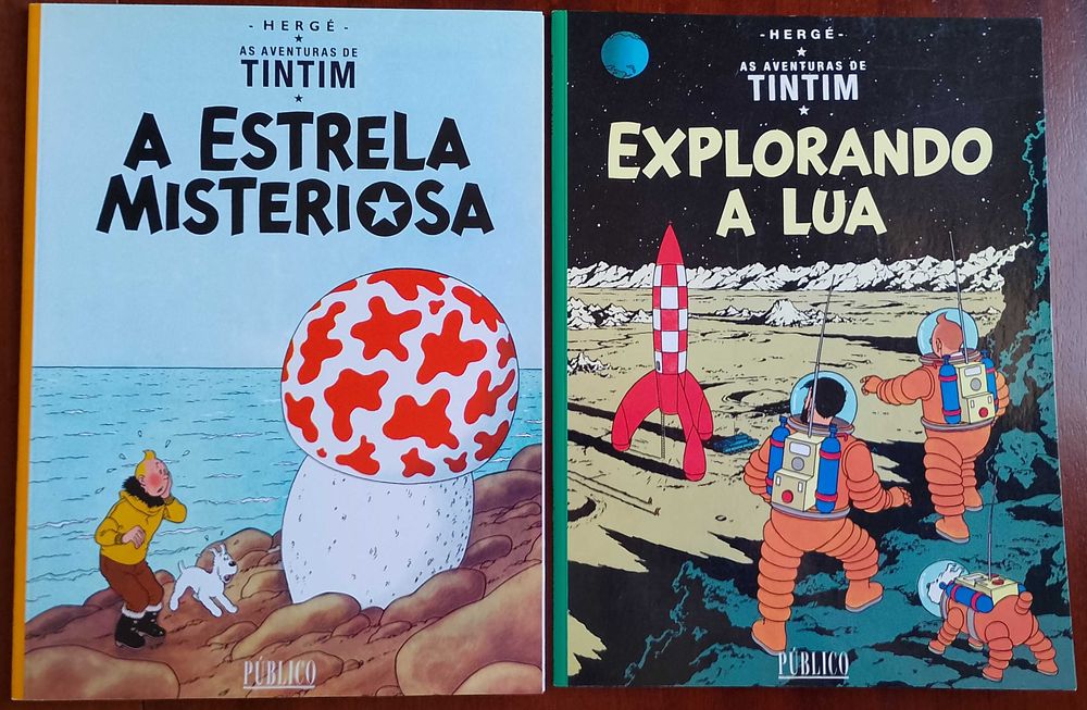 Tintim A Estrela Misteriosa / Explorando a Lua
