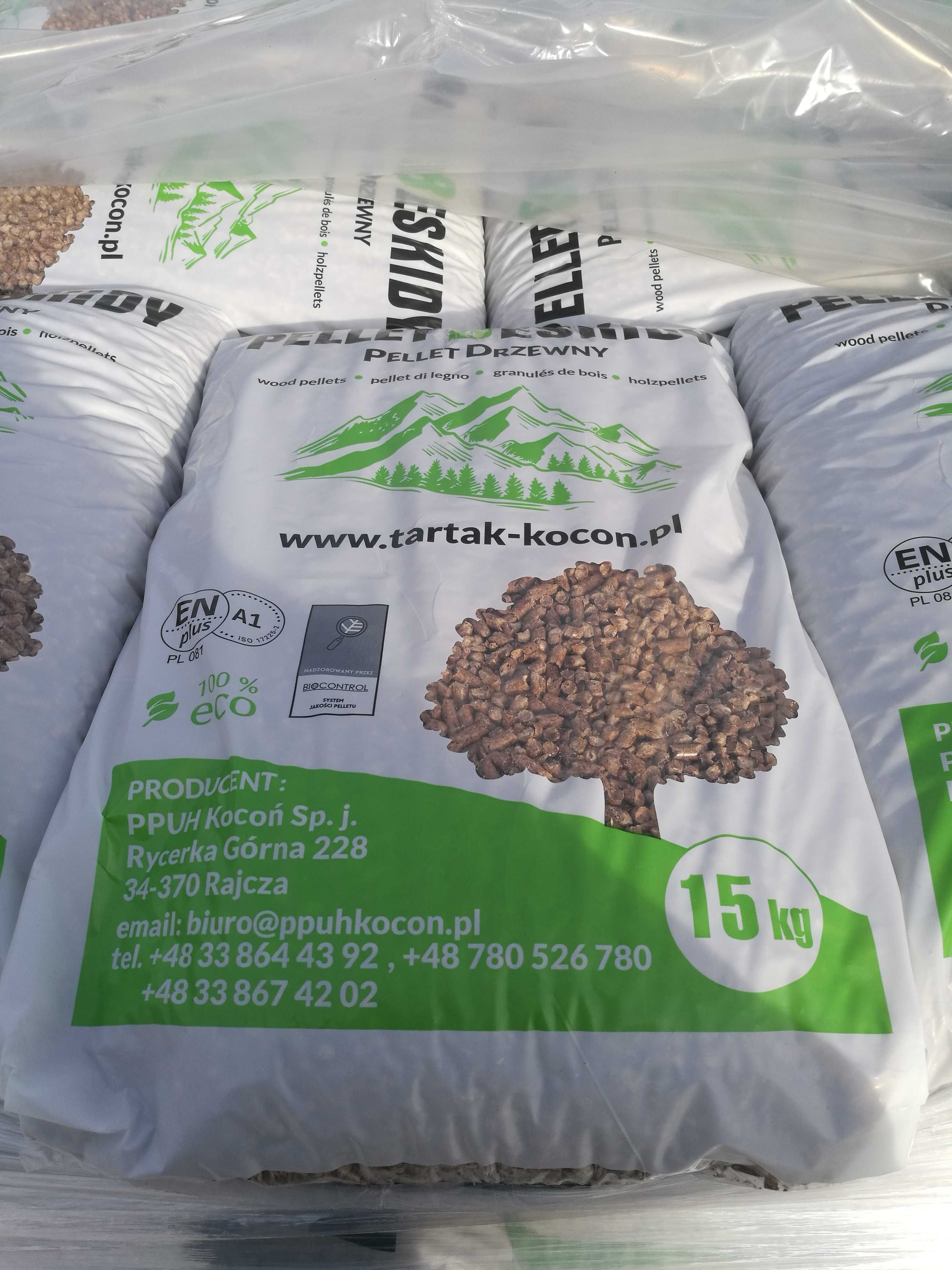 KAMILEX- Pellet BESKIDY EN plus A1 - doskonała jakość atrakcyjna cena