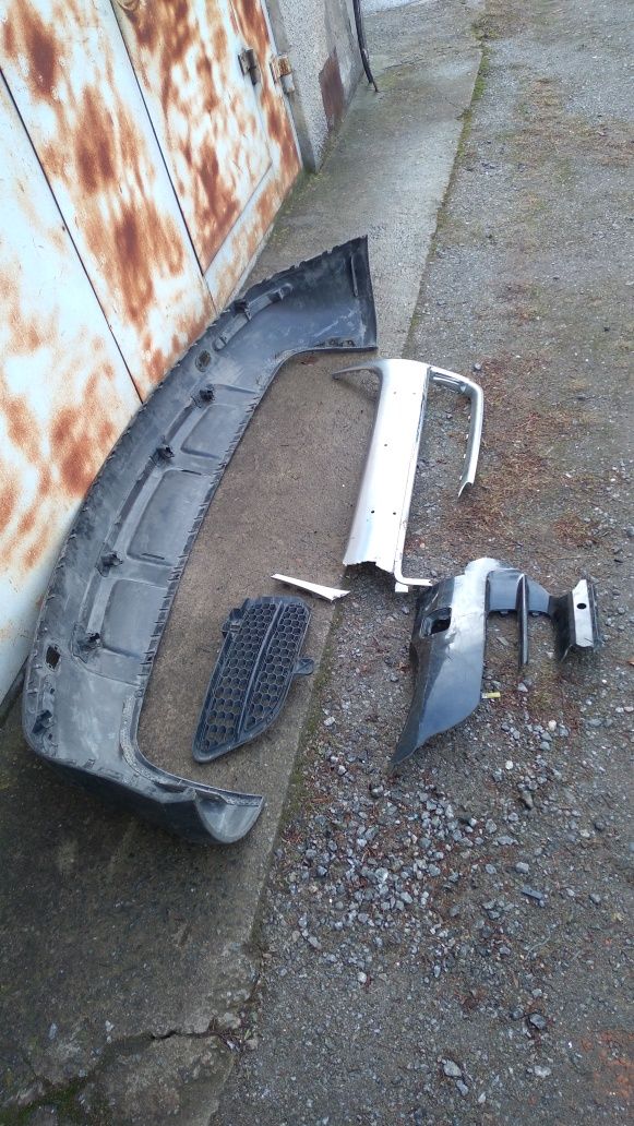 Задня юбка бампера VW Туарег