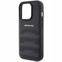 Iphone 13 mini etui AMG Leather Debossed Lines case