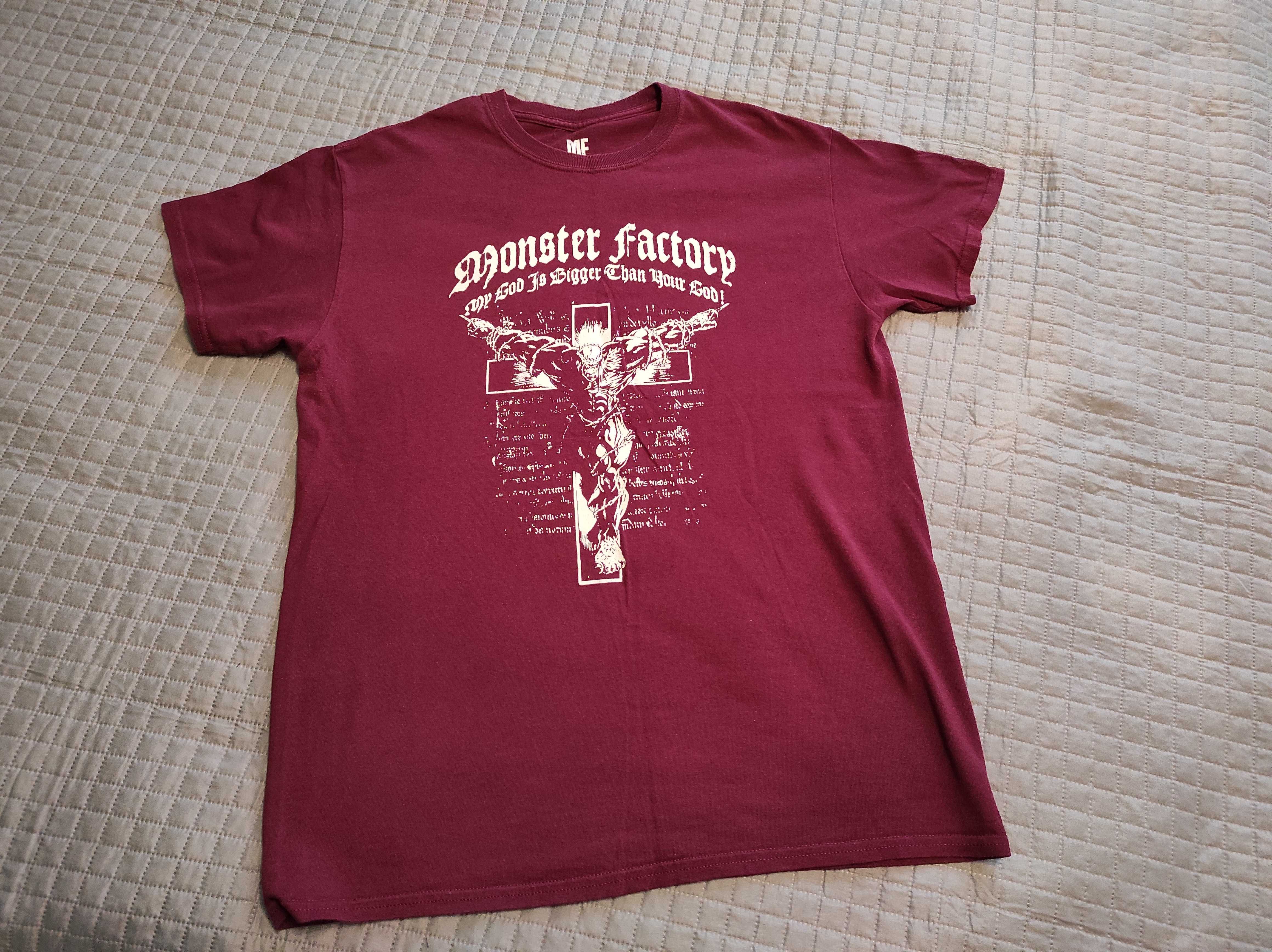 T-shirt, koszulka - MONSTER FACTORY - przypakowany Jezusek - rozmiar M