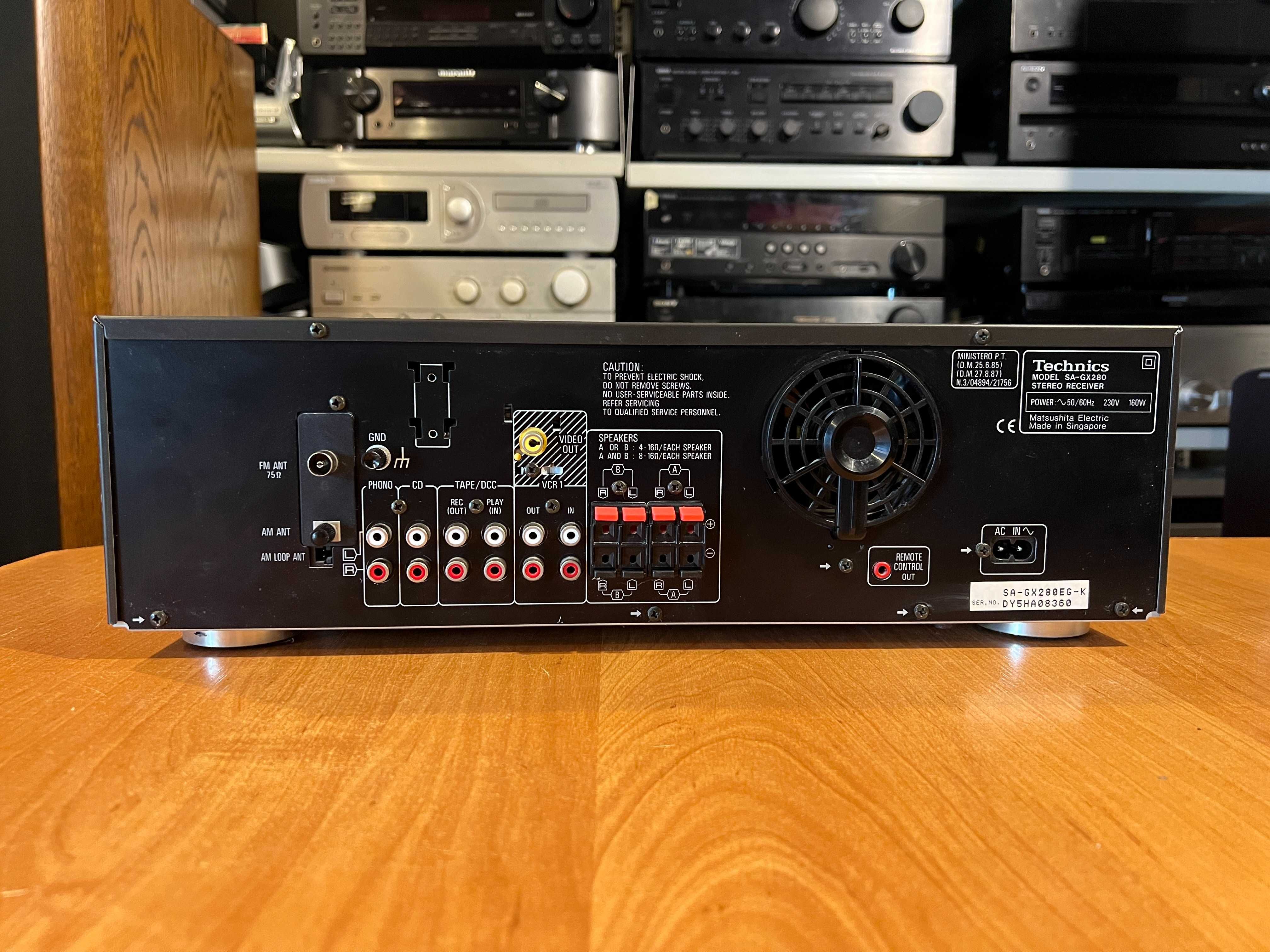 Amplituner Technics SA-GX280 Audio Room