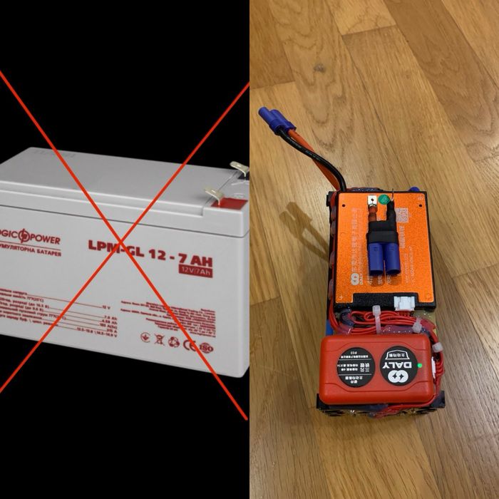 Акумулятор для ДБЖ lifepo4 12В 15Ah! Topband 33138 Grade “A”.