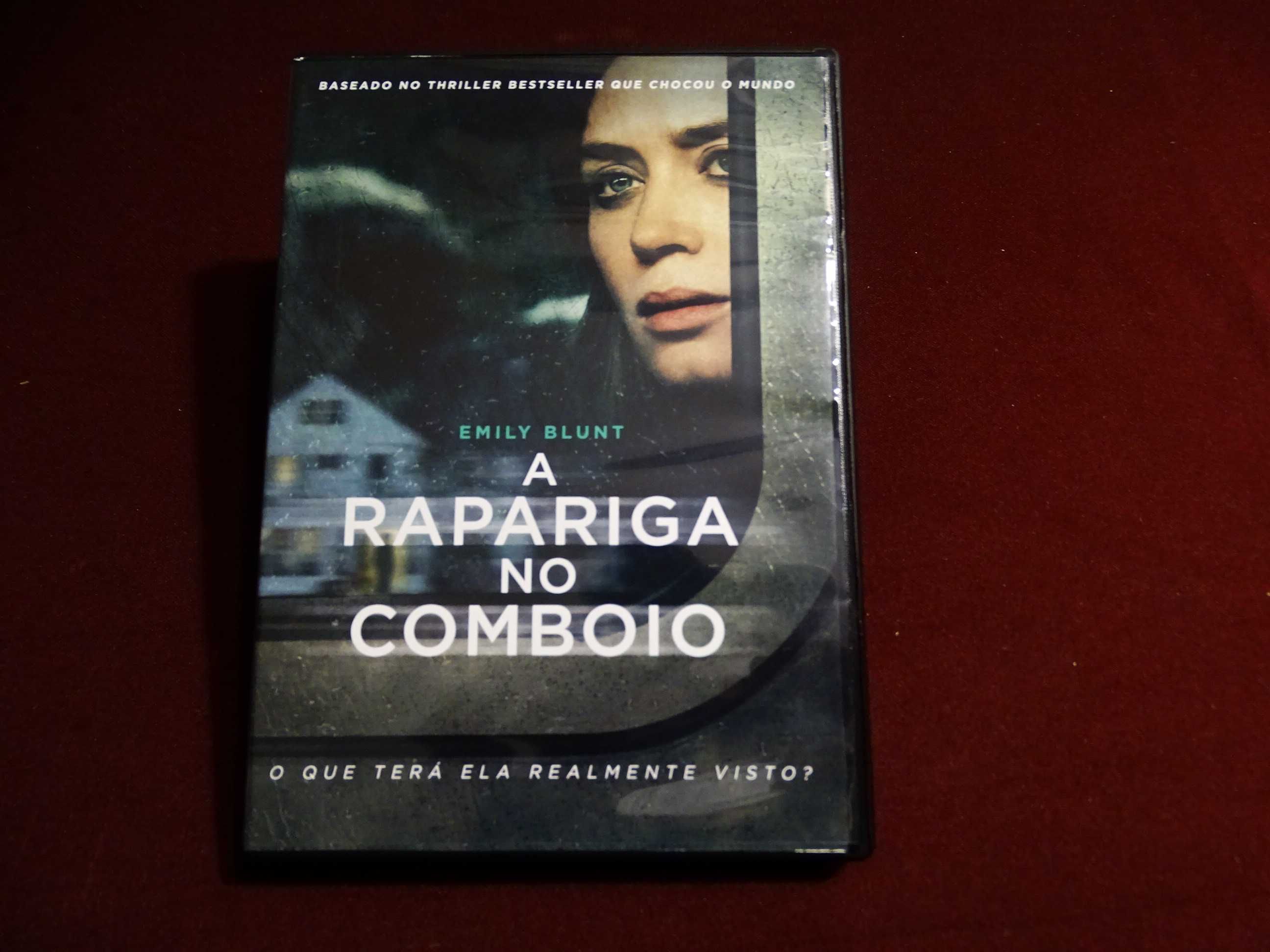 DVD-A Rapariga no comboio-Emily Blunt