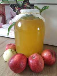 Домашний не фильтрованный яблочный уксус яблучний уксус с медом