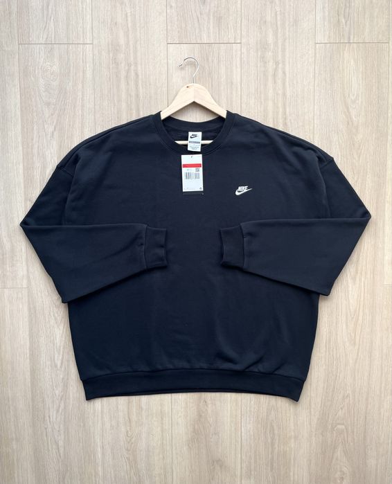 Оригінал Nike NSW Club Fleece Sweatshirt Свитшот Кофта HJ1819 Мужской