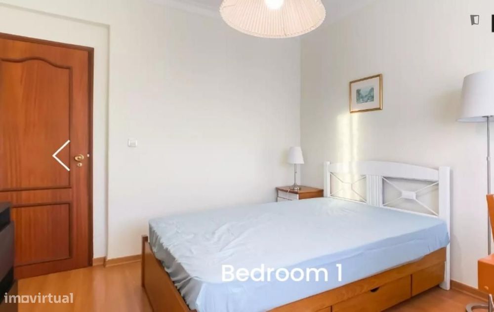 Quarto - localizado em Lumiar Lisbon