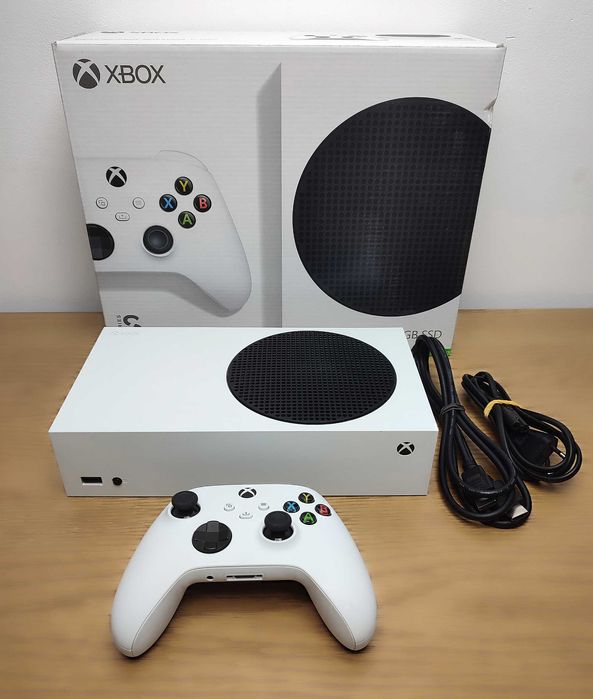 Konsola Xbox Series S + Pad + Opakowanie - Komplet - Gwarancja