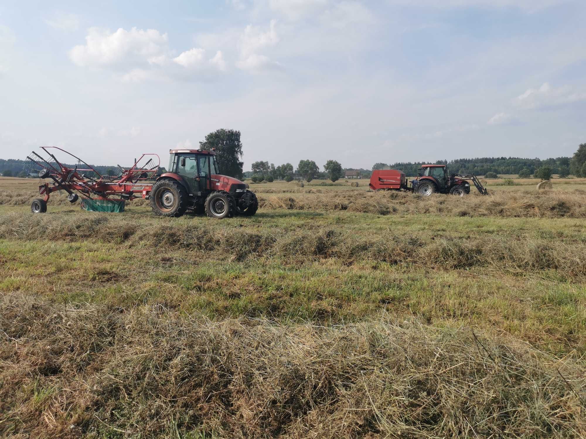 Usługi rolnicze koszenie, belowanie, sprzedaż siana i wiele innych