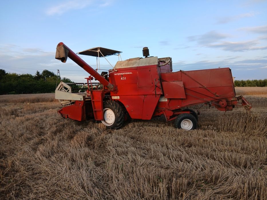 Kombajn zbożowy International IHC 431 sieczkarnia 3.1m.,zamiana