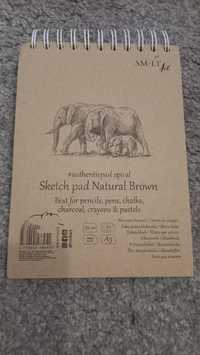 Szkicownik Natural Brown A5 135g spirala 80