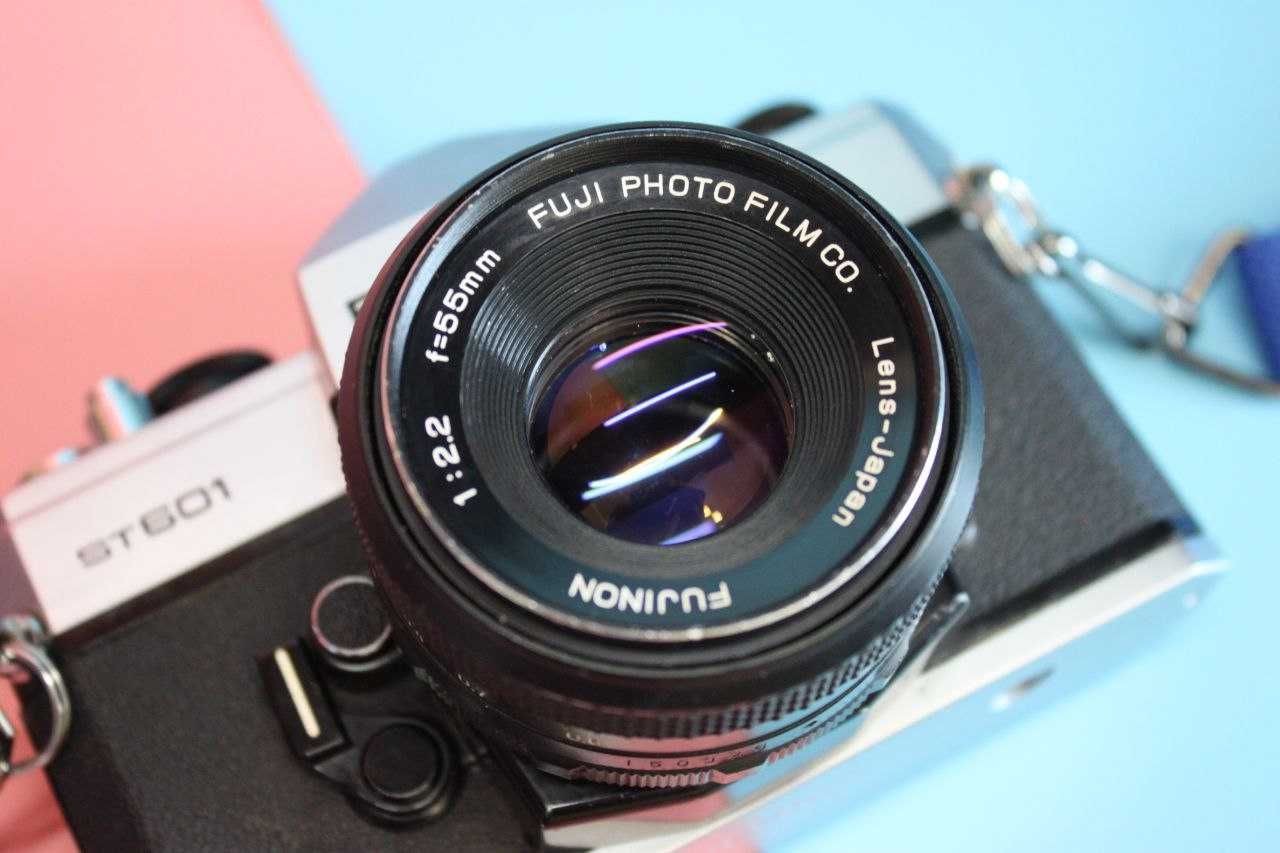 Фотокамера Fujica ST601 + Об'єктив Fujinon 55mm f/2.2
