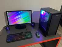 Komputer  Gamingowy  i3 12th  16GB SSD 1 TB GTX 1650 Super Monitor 22