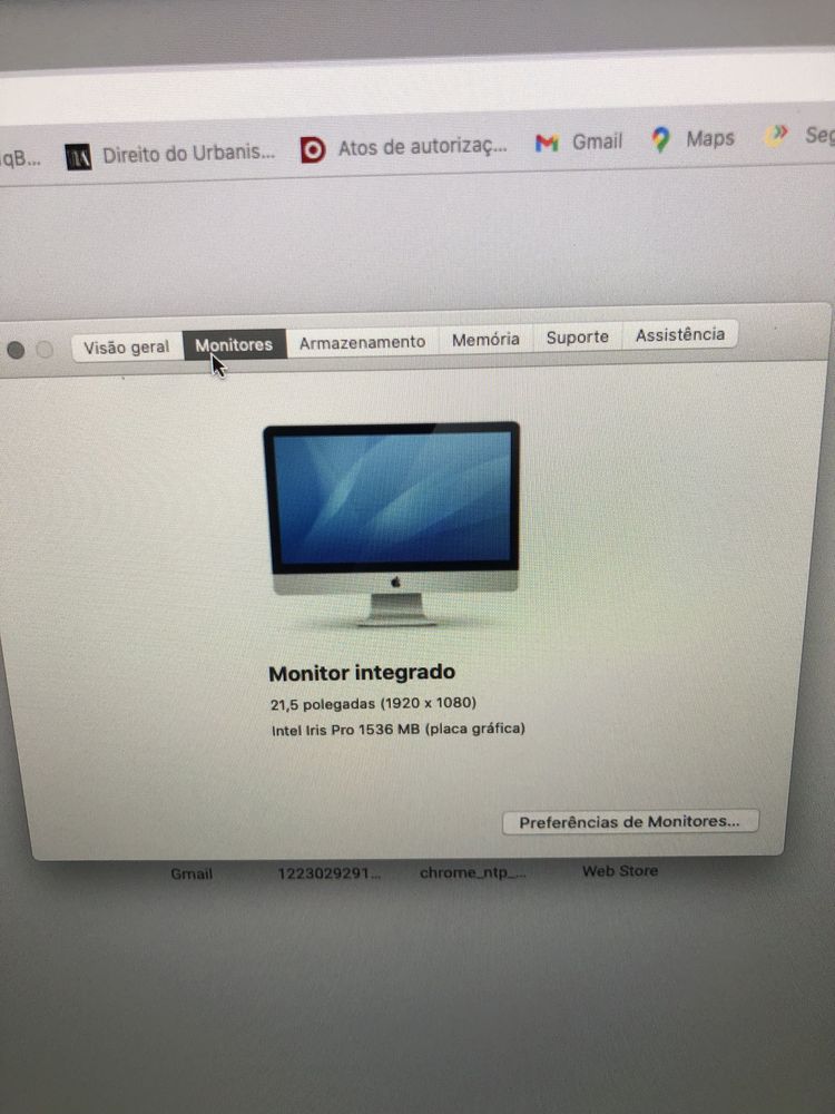 iMac - 21.5 Polegadas - 2013 (CAIXA ORIGINAL)