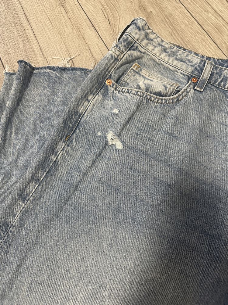 Джинси H&M, 52 розміру красивого голубого кольоу