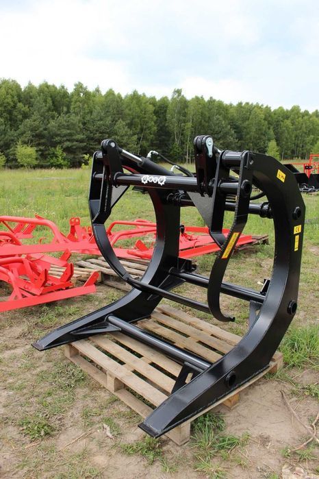 Chwytak do drewna drzewa bali do Manitou JCB Euroramka ładowarka