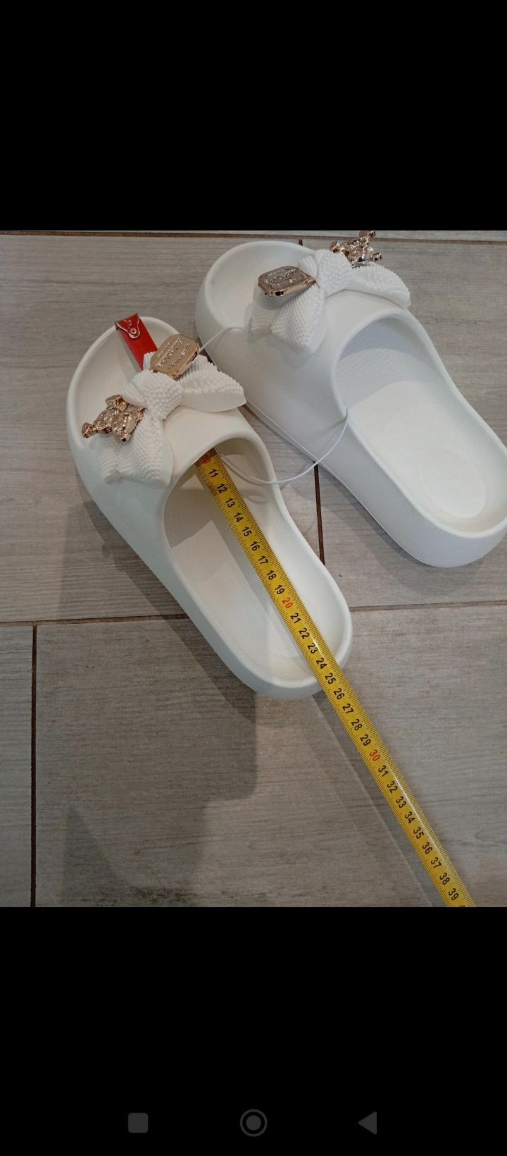 Klapki damskie nowe r38