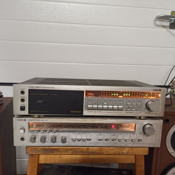 Diora zestaw AWS 307 + kaseciak szuflada Deck MDS4422 + deckCD gratis