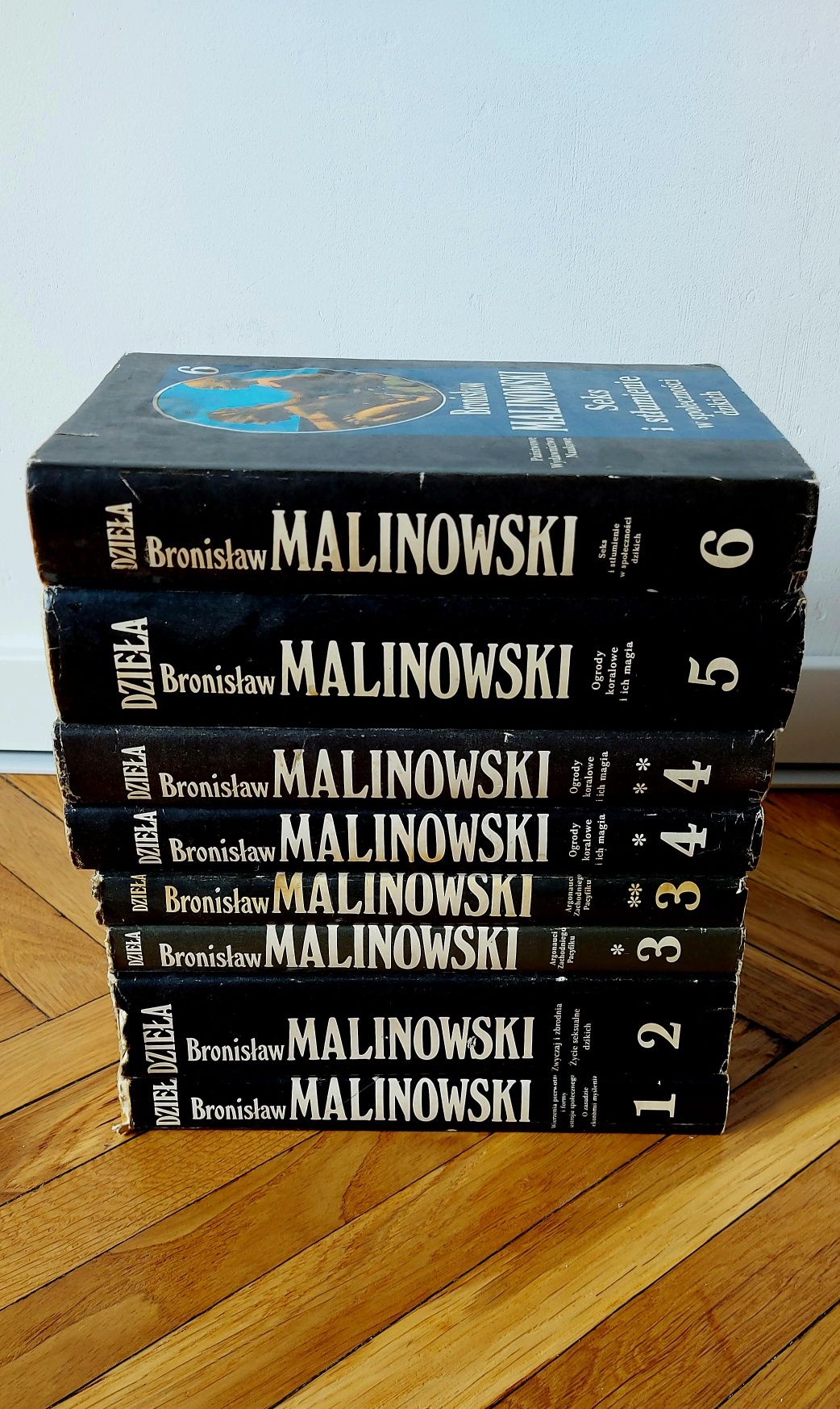 Bronisław Malinowski Dzieła tomy 1-6