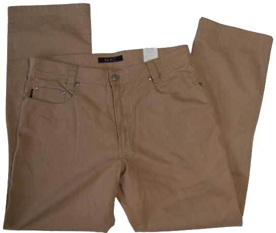 MAC BRAD W34 L32 PAS 88 spodnie męskie proste z elastanem