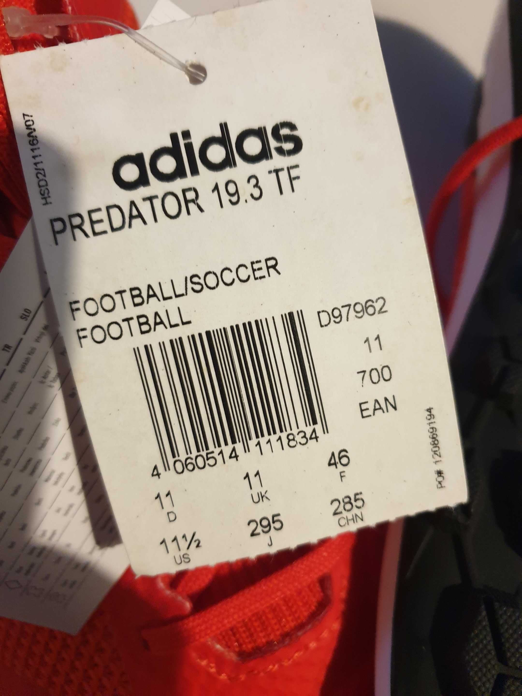 Buty Adidas Predator 19.3 TF typu Turfy.
